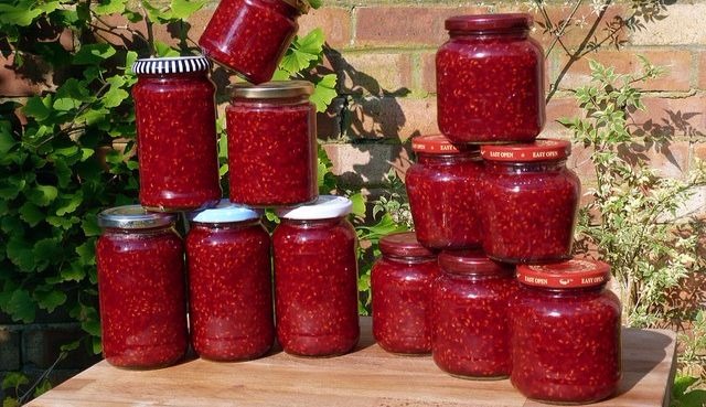 Вкусное малиновое варенье